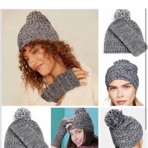 Rebecca Minkoff Hand Warmer & Beanie Set NWT